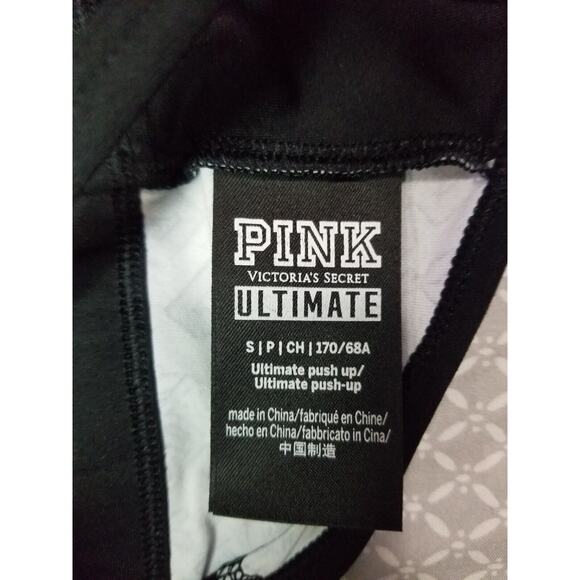 Set Of 2 Victoria's Secret PINK Racer Back Bras Size Small - Picture 5 of 10